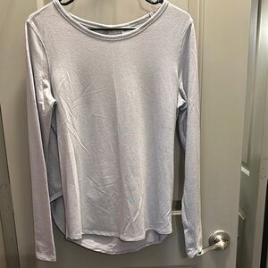 Old Navy Active Size S Gray Pullover Workout Top EUC